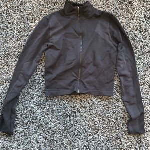 Fabletics Maddie Midi Jacket Black size small